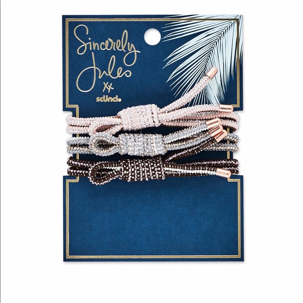 Sincerely Jules by Scünci Knotted Elastics -3pk